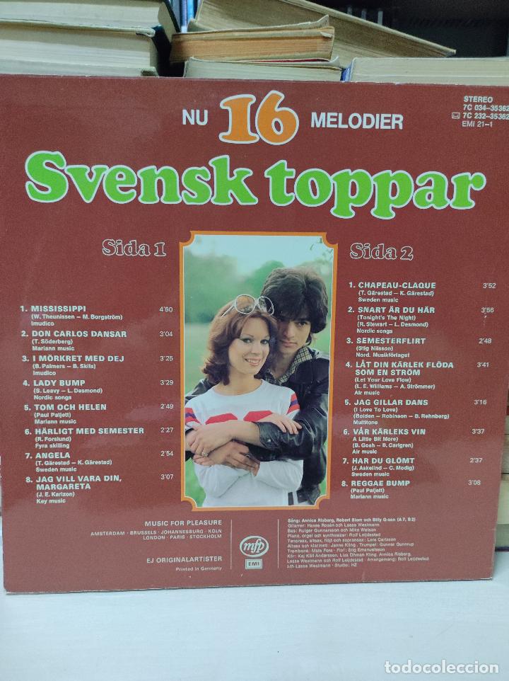 Discos de vinilo: Svensktoppar - Nu 16 Melodier - Foto 2