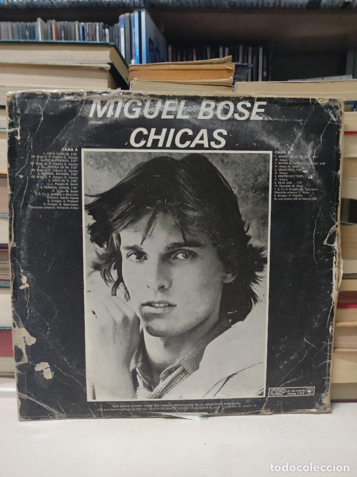 Discos de vinilo: Miguel Bos&eacute; &ndash; Chicas - Foto 2