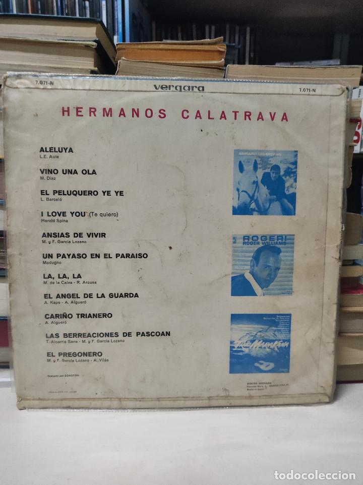 Discos de vinilo: Hermanos Calatrava &ndash; Aleluya / La, La, La... - Foto 2