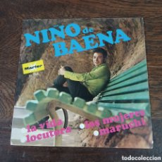 Discos de vinilo: NIÑO DE BAENA - LA VIDA, LOCURA, LAS MUJERES, MARUCHI 1969 MARFER