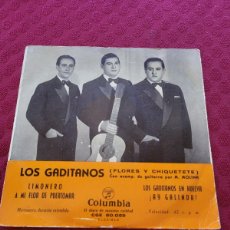 Discos de vinilo: LOS GADITANOS EP SELLO COLUMBIA EDITADO EN ESPAÑA AÑO 1956... Lote 363974681
