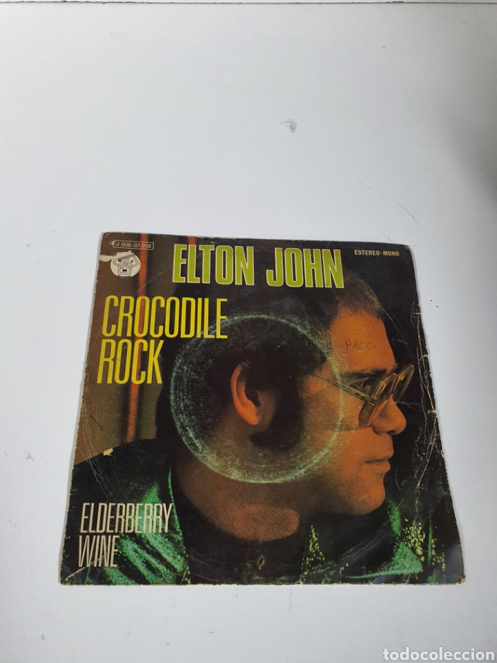 Discos de vinilo: Disco elton john crocodile - Foto 1