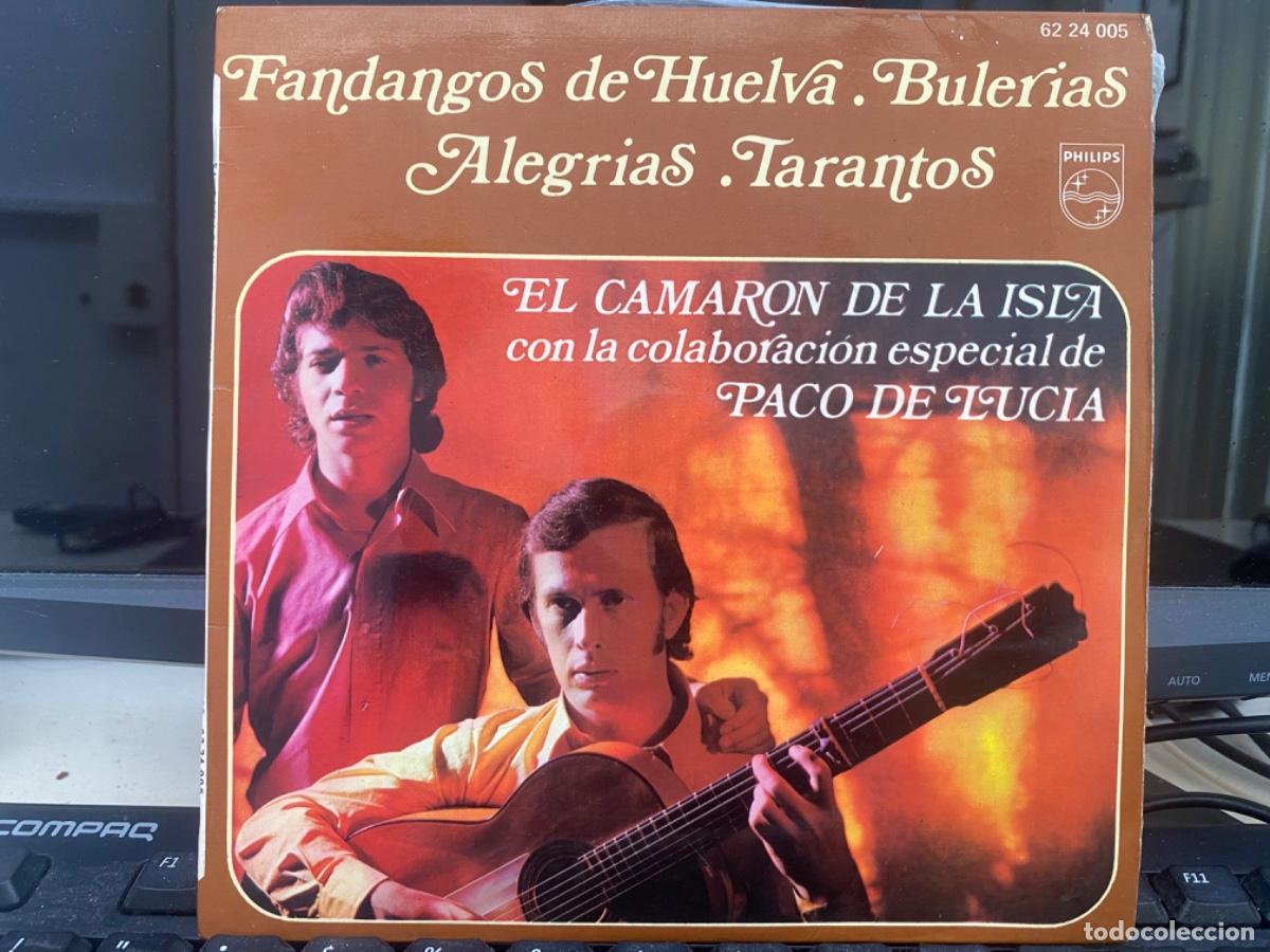 Discos de vinilo: Single camar&oacute;n de la Isla y Paco de Lucia - Foto 1