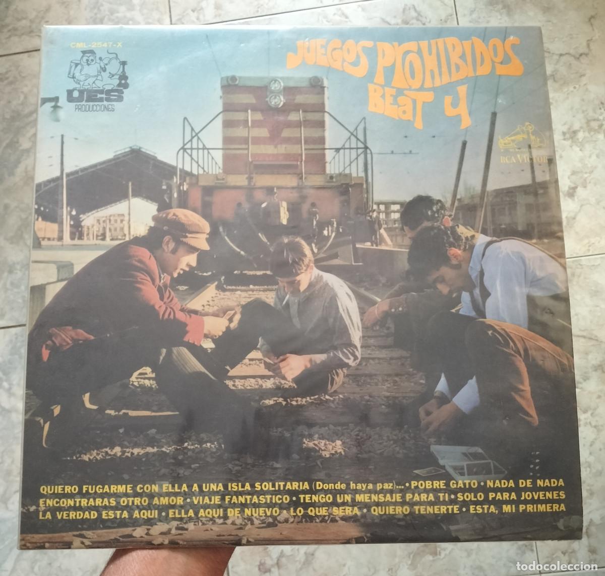 Discos de vinilo: BEAT 4 JUEGOS PROHIBIDOS - Foto 1