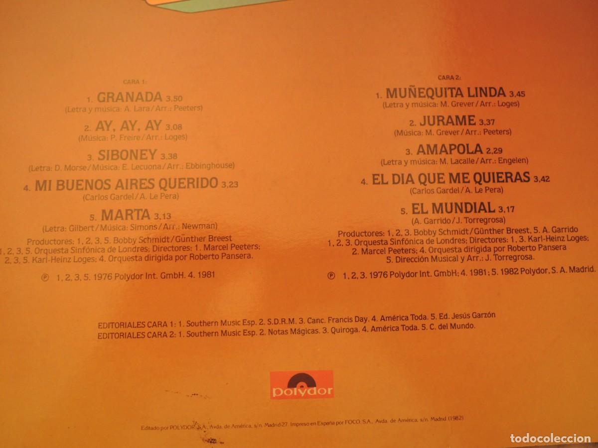 Discos de vinilo: PLACIDO DOMINGO - POLYDOR - 1982 - Foto 12