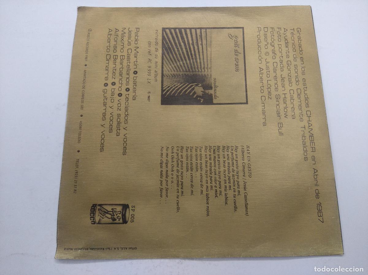 Discos de vinilo: SATI DE CREM/HAY UN GESTO/SINGLE. - Foto 3