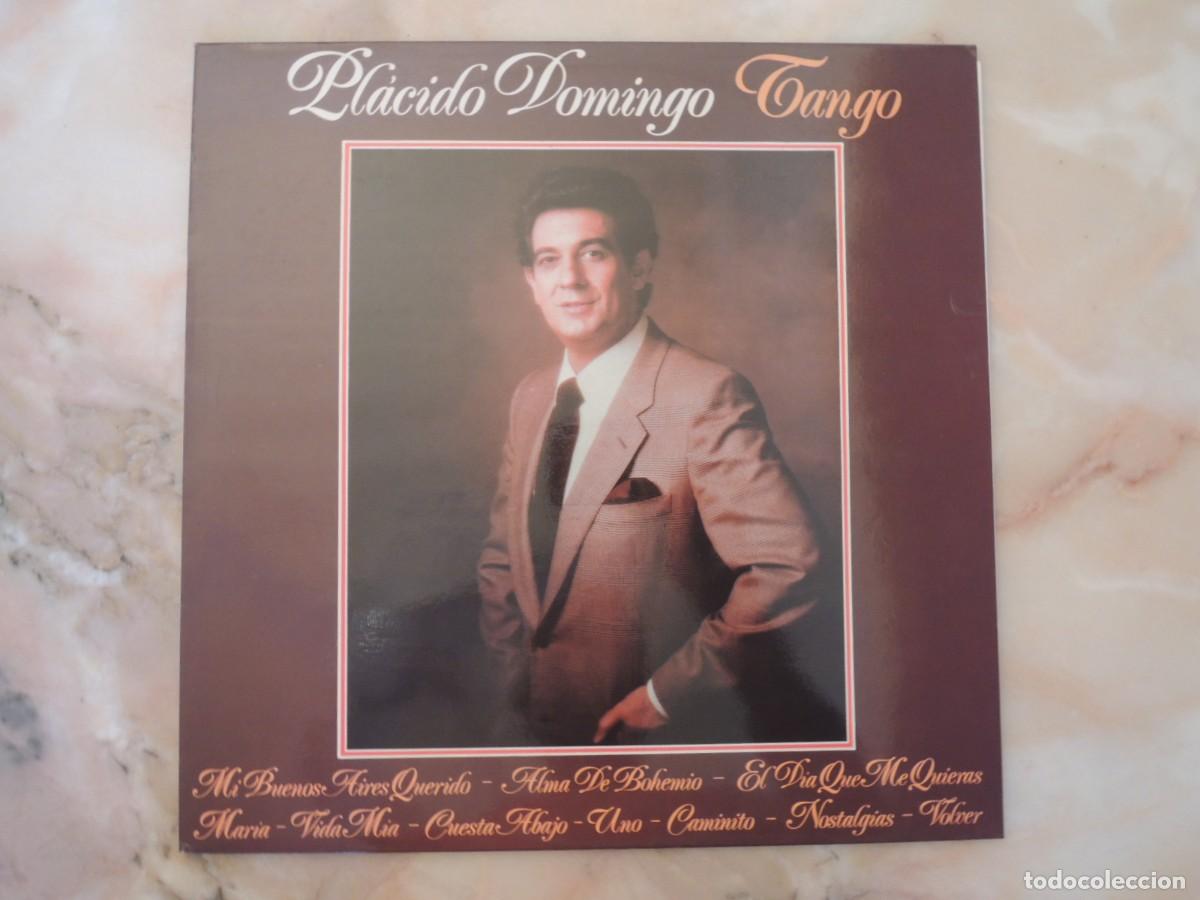 Discos de vinilo: PLACIDO DOMINGO - TANGO - POLYDOR - 1981 - Foto 2