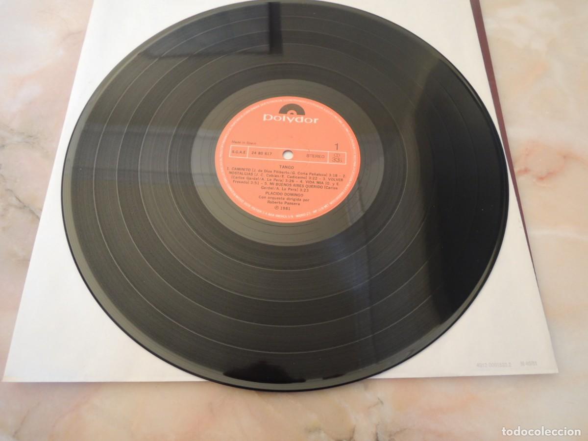 Discos de vinilo: PLACIDO DOMINGO - TANGO - POLYDOR - 1981 - Foto 3