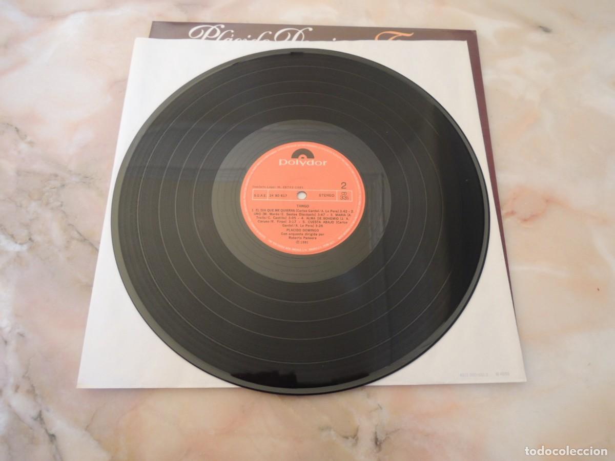 Discos de vinilo: PLACIDO DOMINGO - TANGO - POLYDOR - 1981 - Foto 5