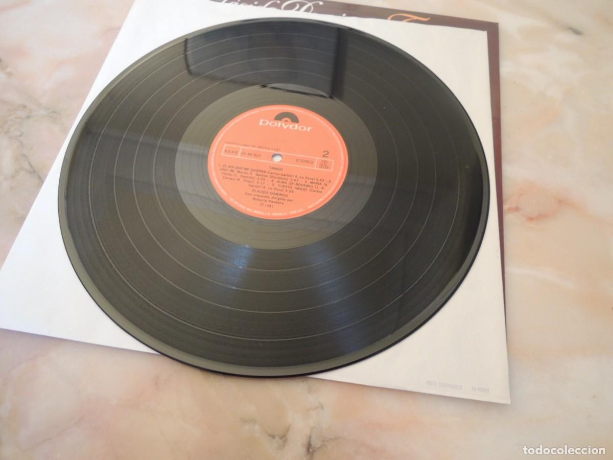 Discos de vinilo: PLACIDO DOMINGO - TANGO - POLYDOR - 1981 - Foto 7