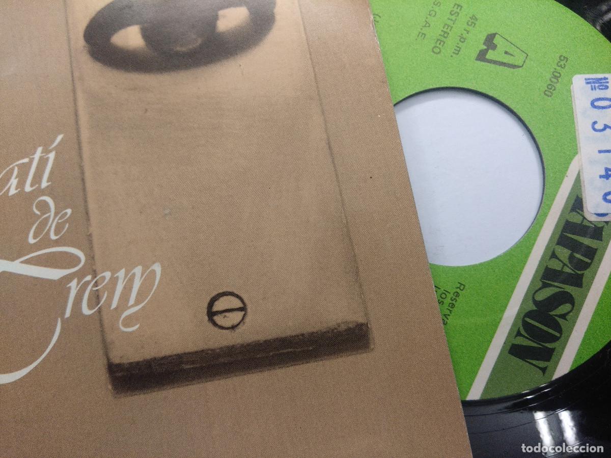 Discos de vinilo: SATI DE CREM/CIERRO LOS OJOS/SINGLE. - Foto 2