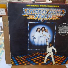 Discos de vinilo: SATURDAY NIGHT FEVER - THE ORIGINAL MOVIE SOUND TRANCK - DOBLE LP. SELLO RSO 1977. Lote 364016061
