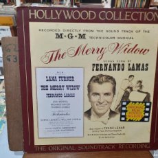 Discos de vinilo: THE MERRY WIDOW - HOLLYWOOD COLLECTION, VOL. 21 - LP. SELLO CBS 19. Lote 364016421
