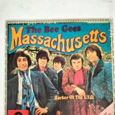 Discos de vinilo: THE BEE GEES, MASSACHUSETTS /BARKER OF THE U.F.O. 1967. POLYDOR.. Lote 364017566