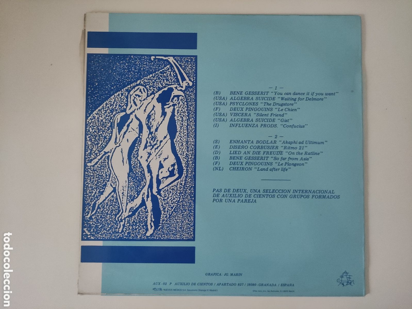 Discos de vinilo: Various &ndash; Pas De Deux - Auxilio De Cientos &ndash; AUX02 - Foto 2