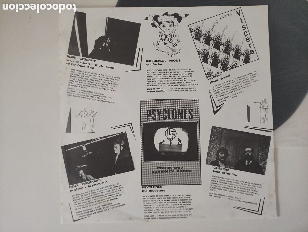 Discos de vinilo: Various &ndash; Pas De Deux - Auxilio De Cientos &ndash; AUX02 - Foto 4