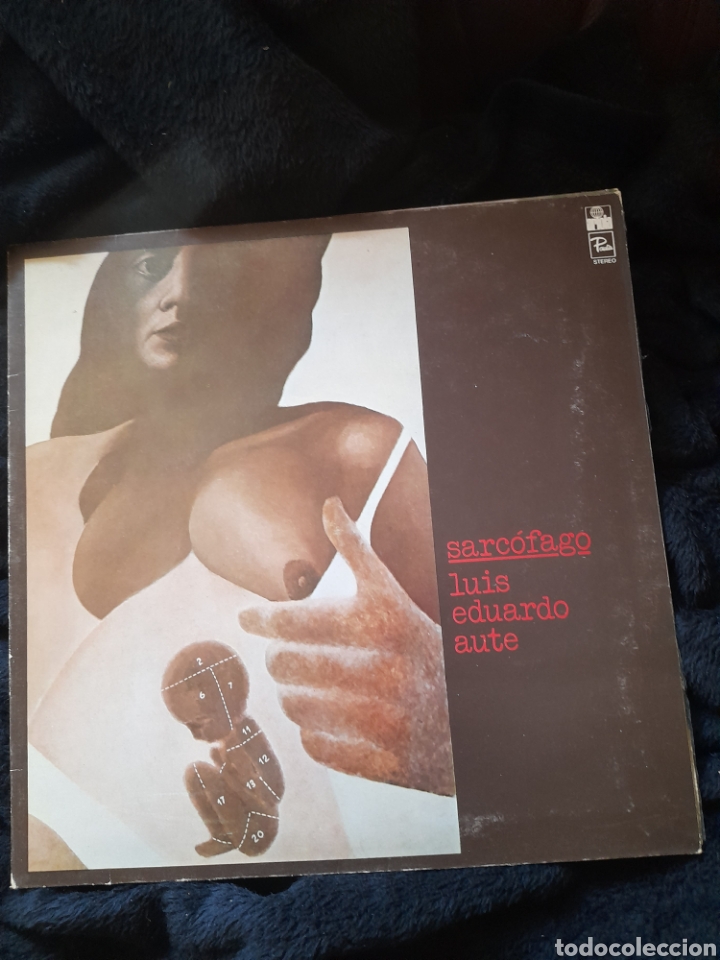 Discos de vinilo: Vinilo, Sarc&oacute;fago de Luis Eduardo Aute - Foto 1
