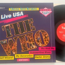 Discos de vinilo: LP THE WHO LIVE USA DE 1989. Lote 364024111