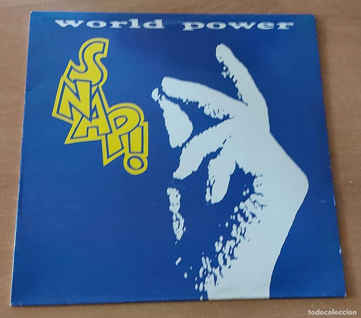 Discos de vinilo: MAXI 12&rdquo; SNAP WORLD POWER - Foto 1