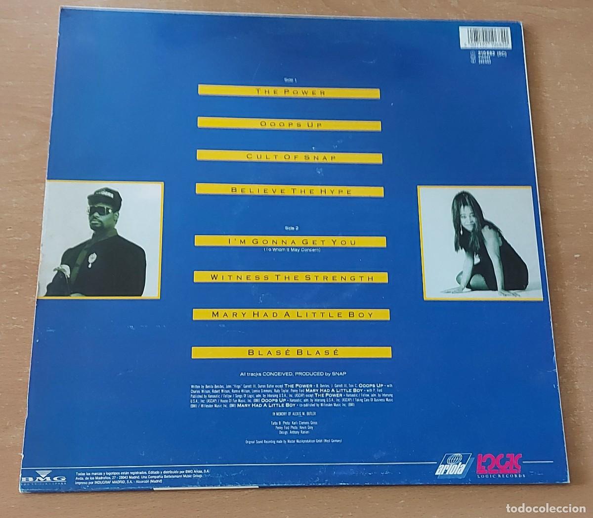 Discos de vinilo: MAXI 12&rdquo; SNAP WORLD POWER - Foto 2
