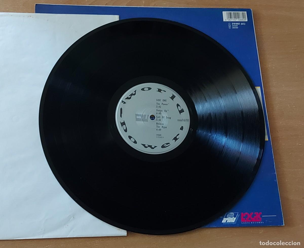 Discos de vinilo: MAXI 12&rdquo; SNAP WORLD POWER - Foto 3