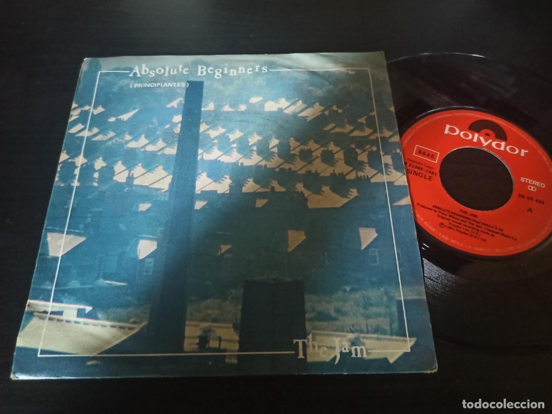 Discos de vinilo: THE JAM - PAUL WELLER - ABSOLUTE BEGINNERS 7&rdquo; SINGLE POLYDOR 1981 MOD - Foto 1