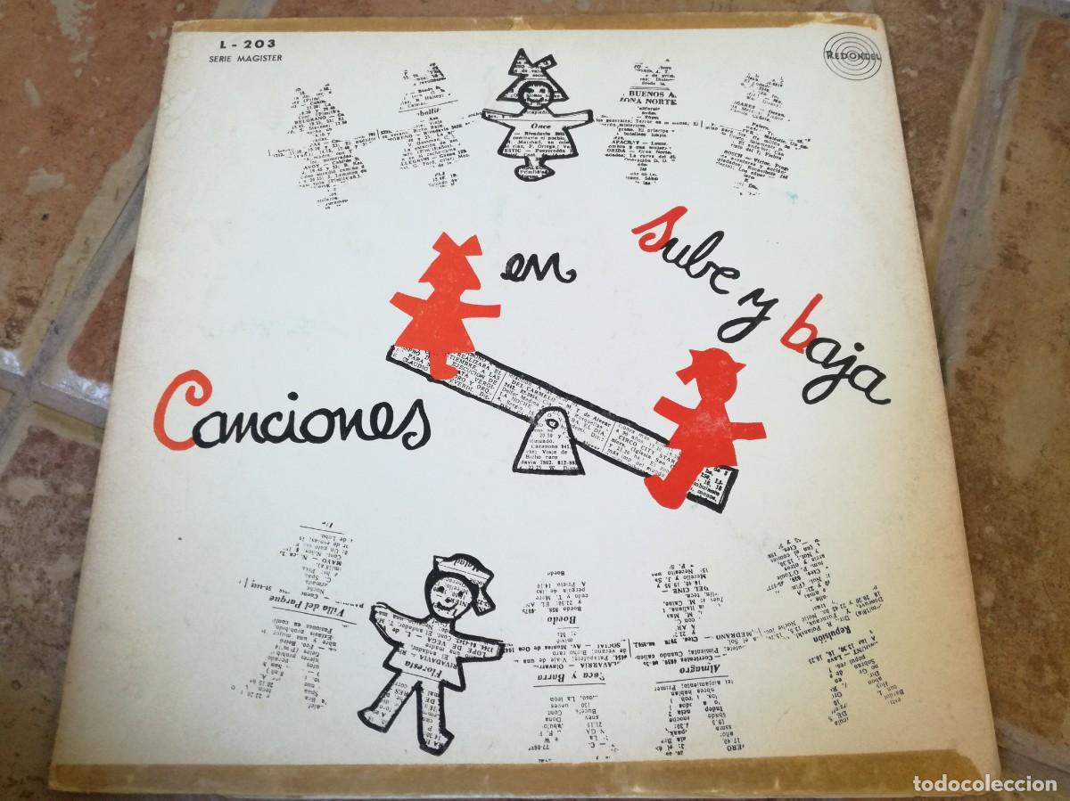 Vinyl records: MARTA BIANCO-MARIO FERRE-CANCIONES EN SUBE Y BAJA-EDICION ARGENTINA-RARO
