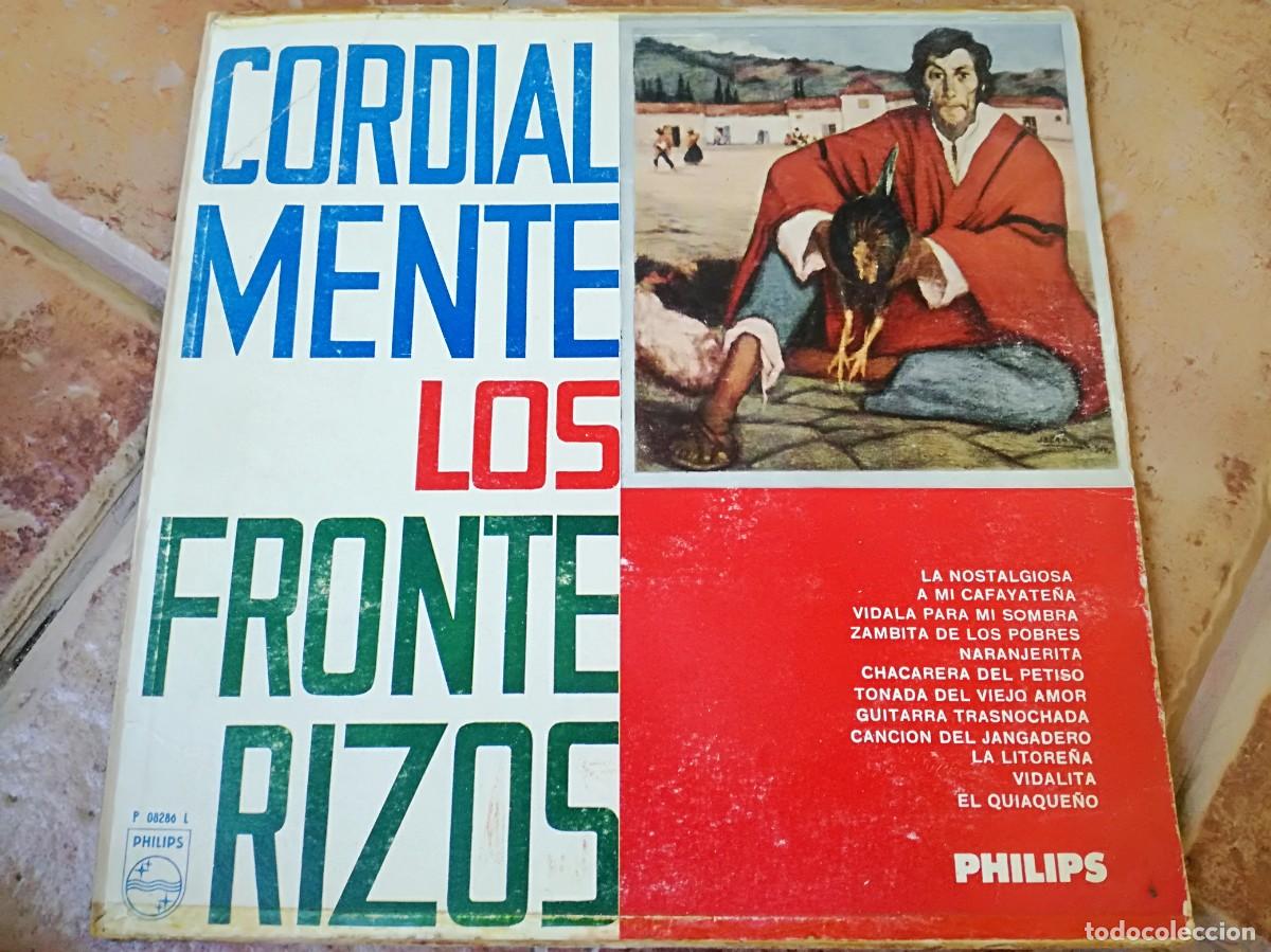 Vinyl records: LOS FRONTERIZOS-CORDIALMENTE-EDICION ARGENTINA