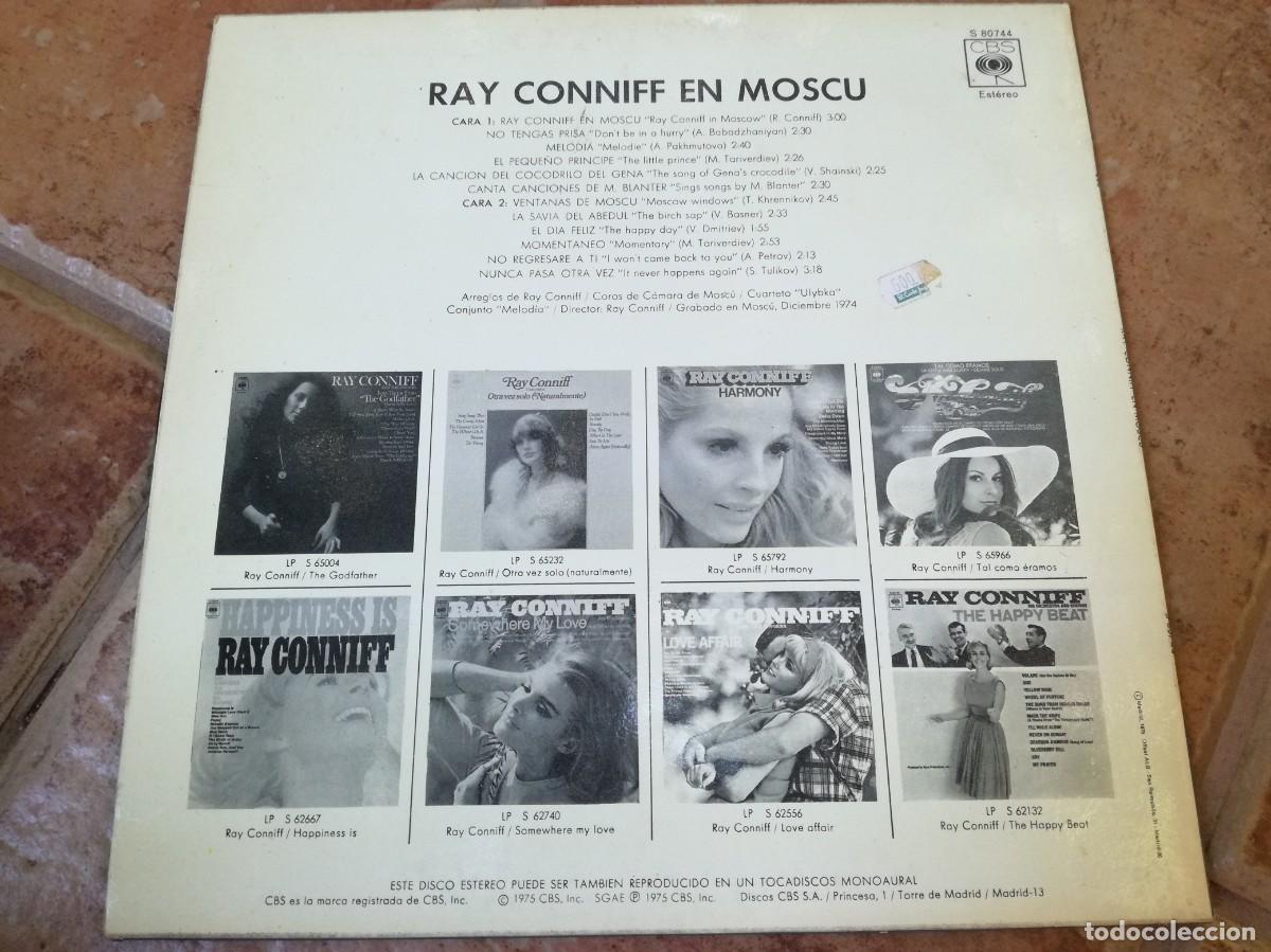 Discos de vinilo: RAY CONNIFF EN MOSCU-EDICION ESPA&Ntilde;OLA - Foto 2