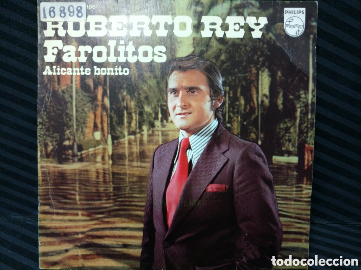 Discos de vinilo: Roberto Rey - Farolitos (7&rdquo;, Single) - Foto 1