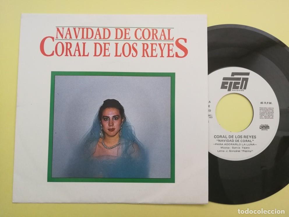 Discos de vinilo: CORAL DE LOS REYES - SINGLE - NAVIDAD DE CORAL - Foto 1