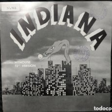 Discos de vinilo: VARIOUS - INDIANA (7”, S/SIDED, MIXED, PROMO). Lote 364050166