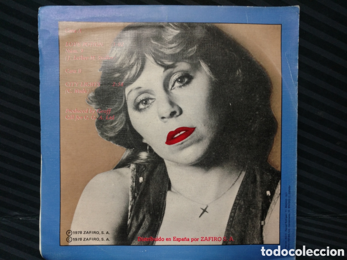 Discos de vinilo: Jenny Darren - Love Potion N&ordm; 9 (7&rdquo;) - Foto 2