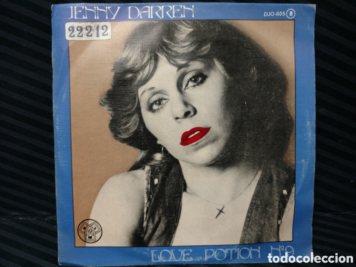Discos de vinilo: Jenny Darren - Love Potion N&ordm; 9 (7&rdquo;) - Foto 1