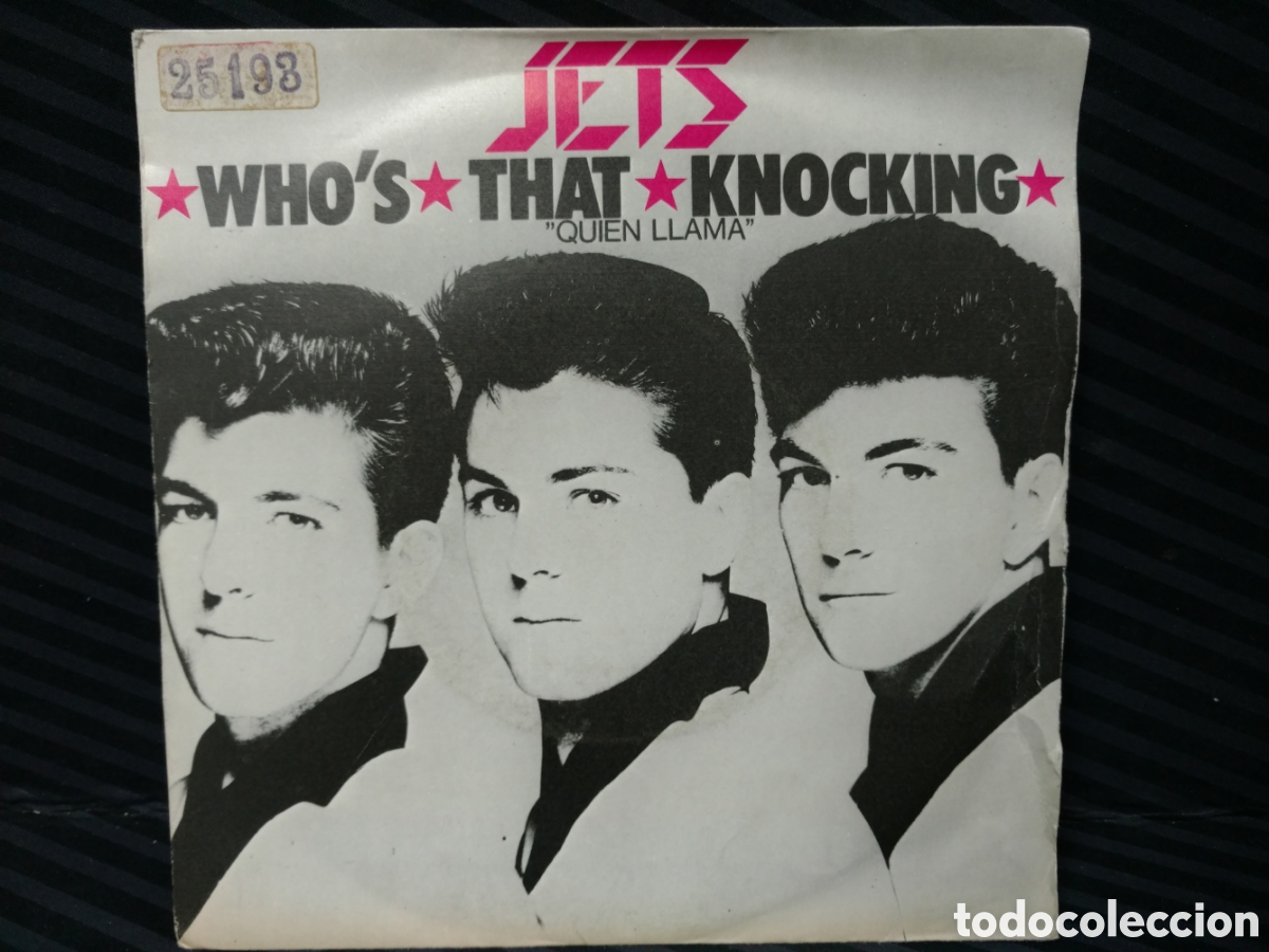 Discos de vinilo: Jets - Whos That Knocking (7&rdquo;, Single, Promo) - Foto 1