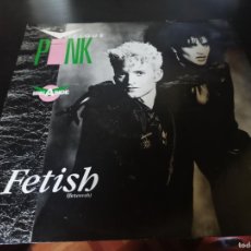 Discos de vinilo: VICIOUS PINK - FETISH 12” MAXI UK PARLOPHONE 1985 - SYNTH POP. Lote 364055671