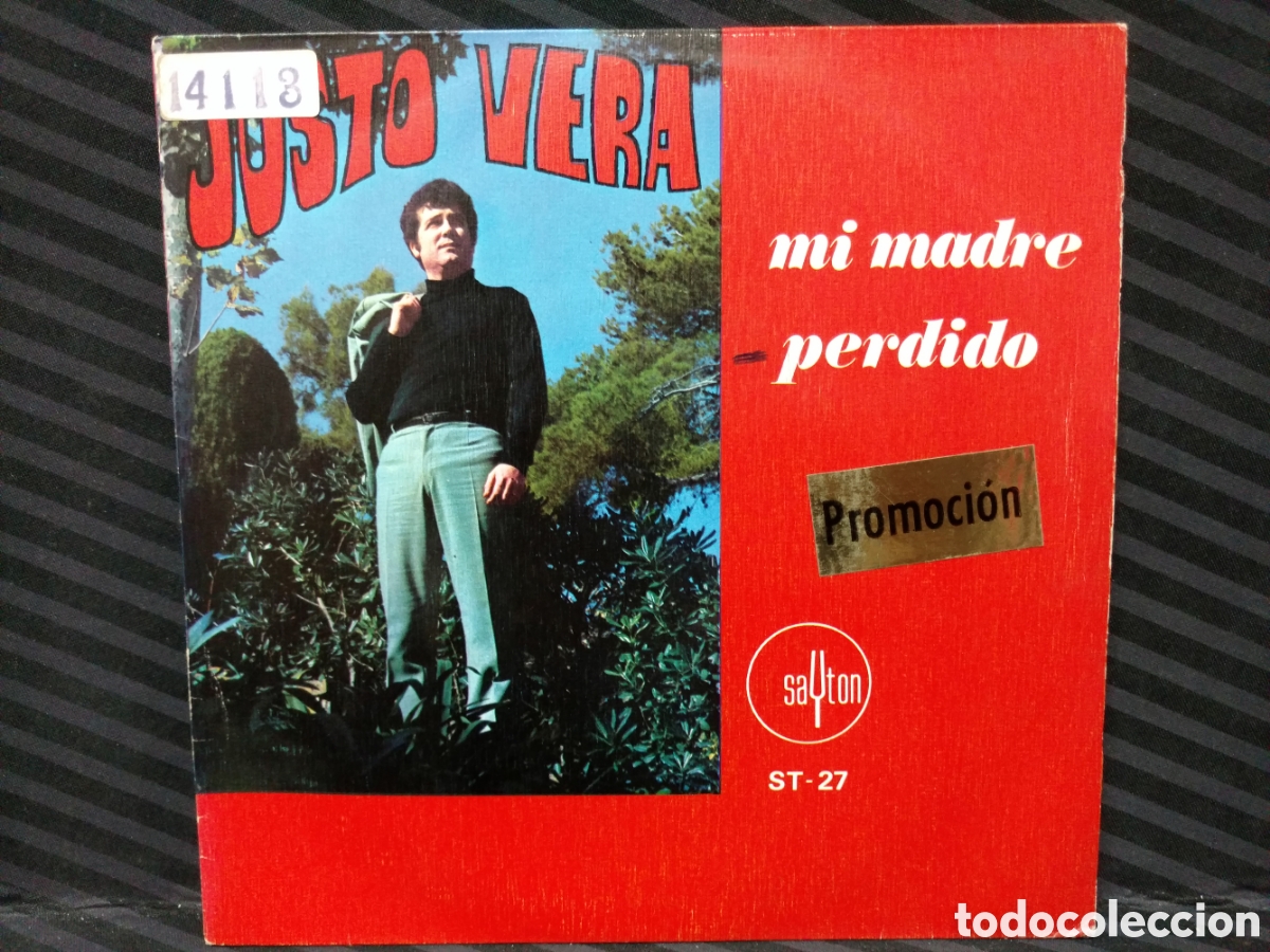 Discos de vinilo: Justo Vera - Mi Madre (7&rdquo;, Single) - Foto 1