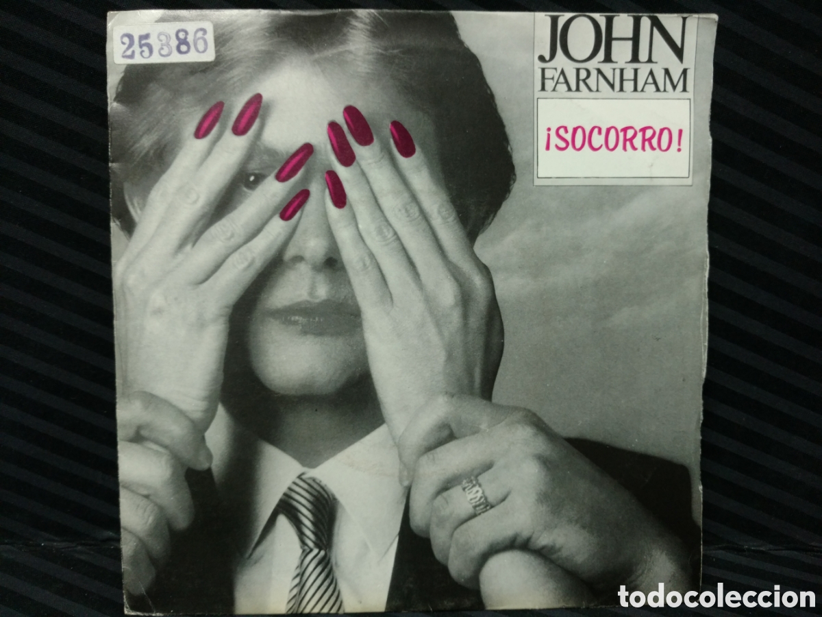 Discos de vinilo: John Farnham - Socorro (7&rdquo;, Single) - Foto 1