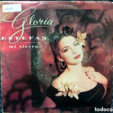 Discos de vinilo: GLORIA ESTEFAN - MI TIERRA (7”, S/SIDED, SINGLE, PROMO). Lote 364060436