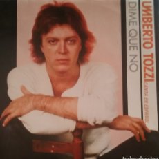 Discos de vinilo: UMBERTO TOZZI. CANTA EN ESPAÑOL. SINGLE PROMOCIONAL SELLO EPIC. EDITADO EN ESPAÑA. AÑO 1980. Lote 364061731