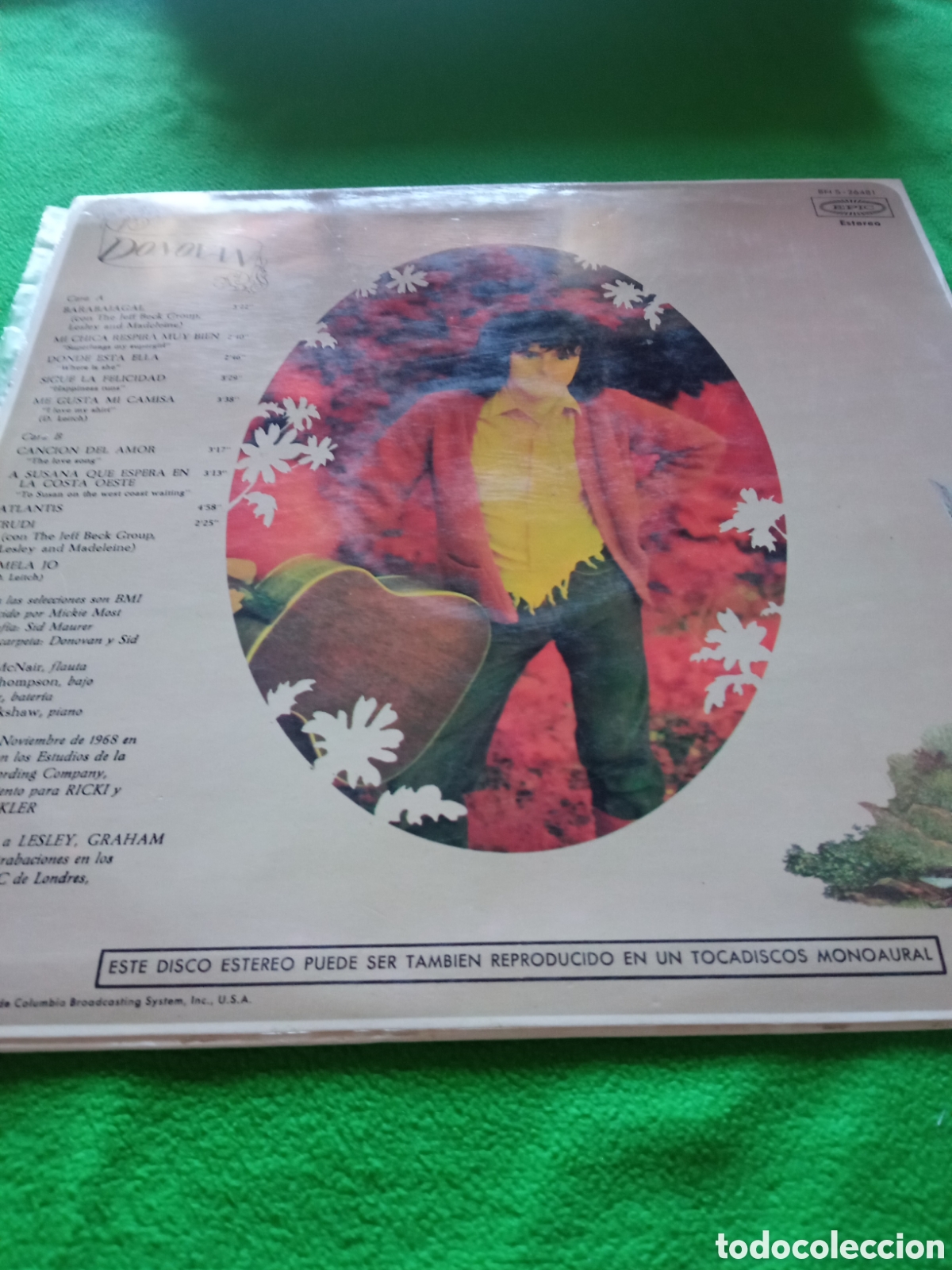 Discos de vinilo: Donovan - Barabajagal. - Foto 2