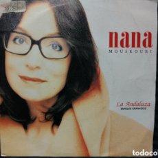 Discos de vinilo: NANA MOUSKOURI - LA ANDALUZA (7”, SINGLE, PROMO). Lote 364066736