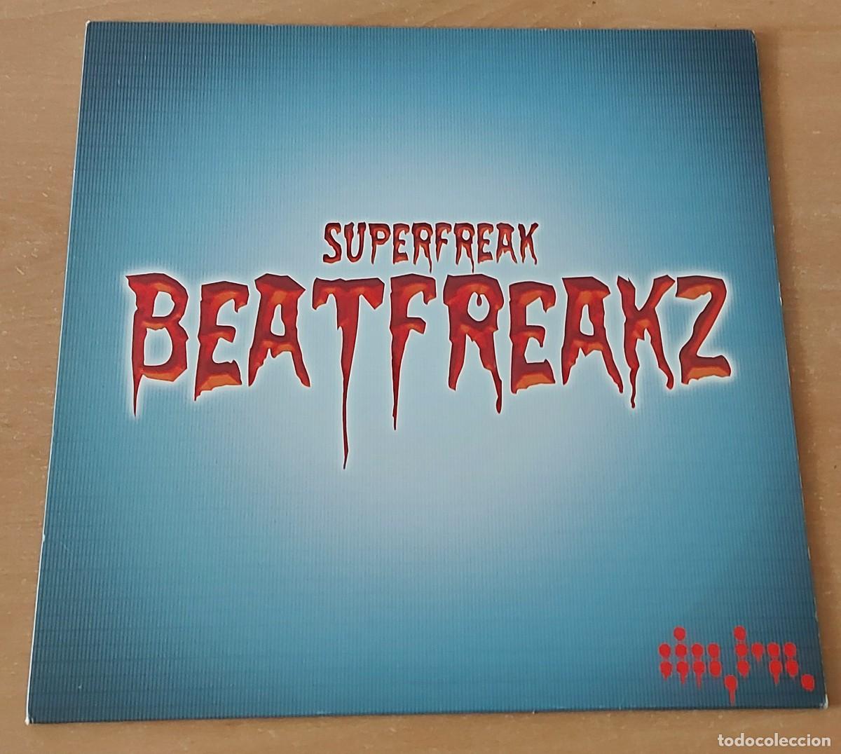 Discos de vinilo: MAXI 12&rdquo; BEATFREAKZ SUPERFREAK DATA RECORDS 2006 UK - Foto 1