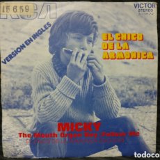 Discos de vinilo: MICKY - EL CHICO DE LA ARMÓNICA (7”, SINGLE). Lote 364073381
