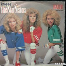 Discos de vinilo: THE STAR SISTERS - DANGER = PELIGRO (7”, SINGLE). Lote 364078401