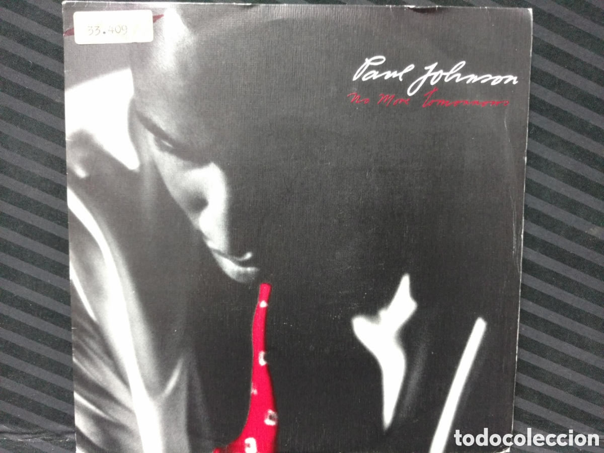 Discos de vinilo: Paul Johnson - No More Tomorrows (7&rdquo;, Single) - Foto 1