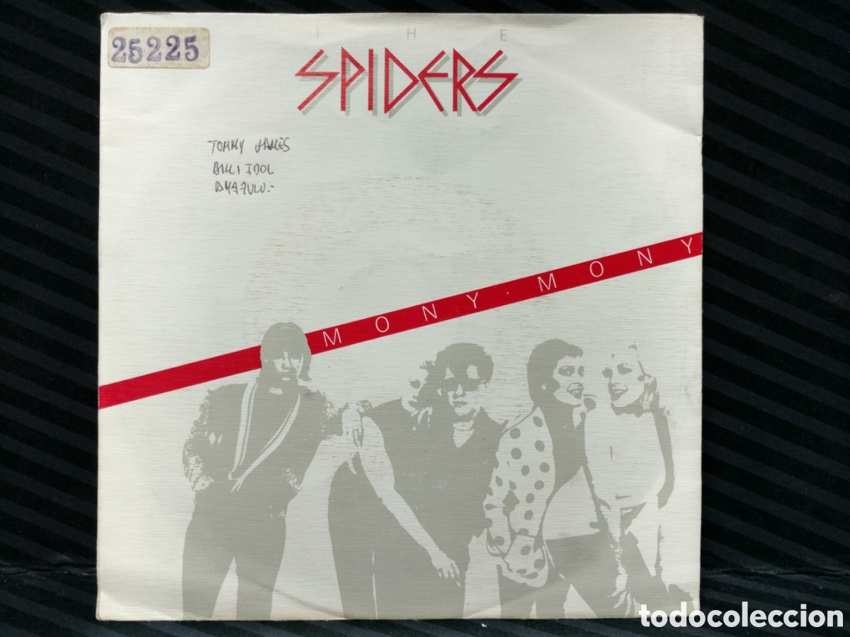Discos de vinilo: The Spiders - Mony Mony (7&rdquo;) - Foto 1
