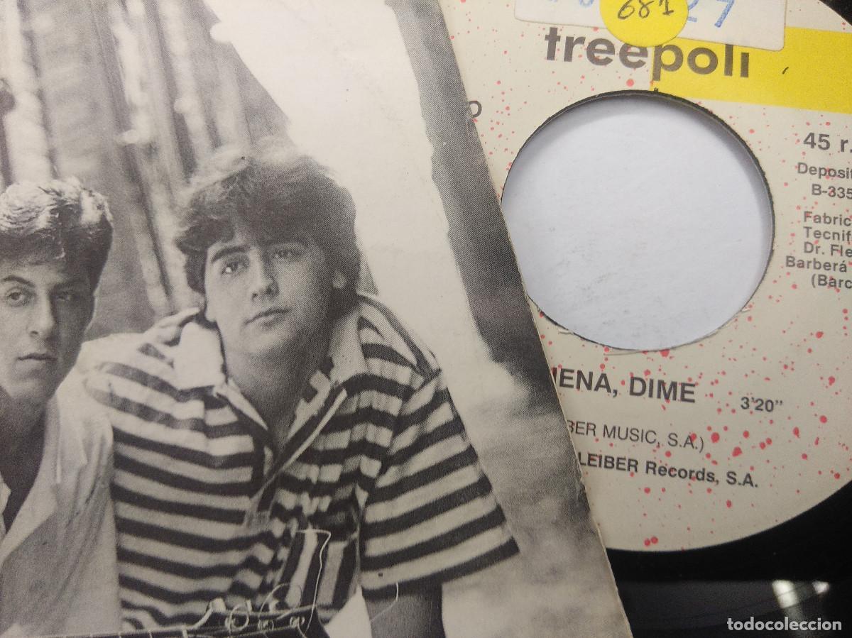 Discos de vinilo: TREEPOLI/DIME NENA DIME/SINGLE PROMOCIONAL. - Foto 2
