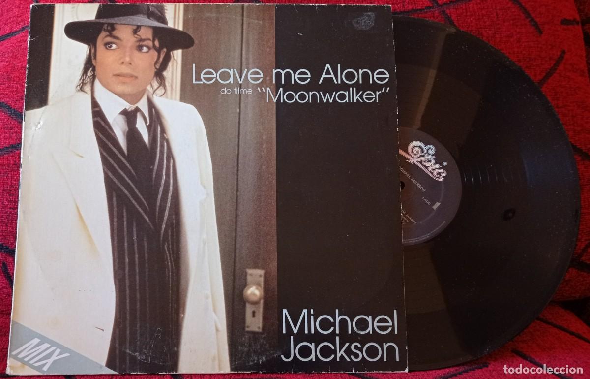 Discos de vinilo: MICHAEL JACKSON LEAVE ME ALONE MAXI SINGLE VINILO ORIGINAL BRASIL 1987 - Foto 1