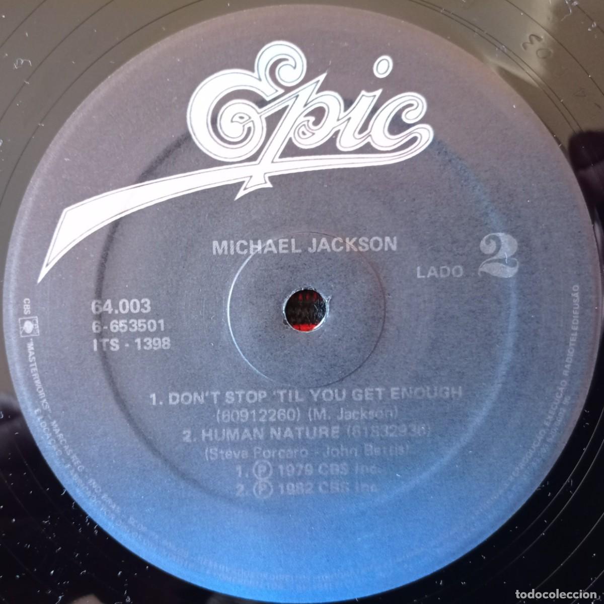 Discos de vinilo: MICHAEL JACKSON LEAVE ME ALONE MAXI SINGLE VINILO ORIGINAL BRASIL 1987 - Foto 4